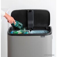 Brabantia Bo Touch Bin Hi 2 x 30 л (минерально-серый) Image #9