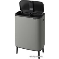 Brabantia Bo Touch Bin Hi 2 x 30 л (минерально-серый) Image #5