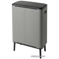 Brabantia Bo Touch Bin Hi 2 x 30 л (минерально-серый) Image #3