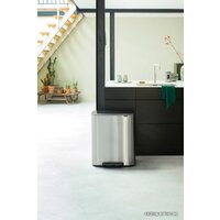 Brabantia Bo Pedal Bin 60 л (стальной матовый) Image #14