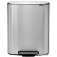 Brabantia Bo Pedal Bin 60 л (стальной матовый) Image #1