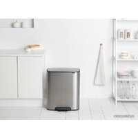 Brabantia Bo Pedal Bin 60 л (стальной матовый) Image #12