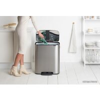 Brabantia Bo Pedal Bin 60 л (стальной матовый) Image #9