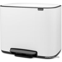 Brabantia Bo Pedal Bin 11л + 23л (белый) Image #3