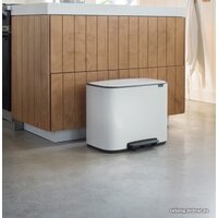 Brabantia Bo Pedal Bin 11л + 23л (белый) Image #9