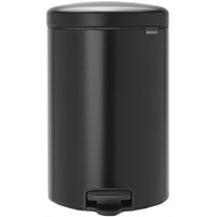 Brabantia Pedal Bin NewIcon 20 л (черный матовый)