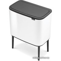 Brabantia Bo Touch Bin 11+23 л (белый) Image #3