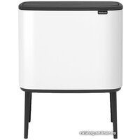 Brabantia Bo Touch Bin 11+23 л (белый) Image #1