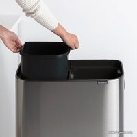 Brabantia Bo Touch Bin Hi 2 x 30 л (стальной с защитой от отпечатков) Image #6