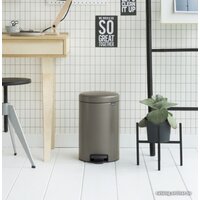 Brabantia Pedal Bin NewIcon 20 л (платиновый) Image #4