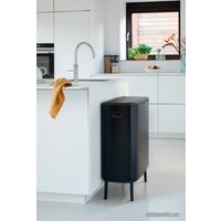 Brabantia Bo Touch Bin Hi 2 x 30 л (черный матовый) Image #7