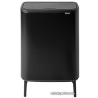 Brabantia Bo Touch Bin Hi 2 x 30 л (черный матовый)