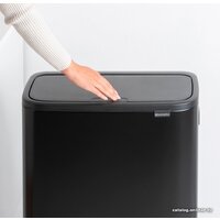 Brabantia Bo Touch Bin Hi 2 x 30 л (черный матовый) Image #10