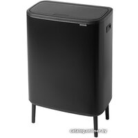 Brabantia Bo Touch Bin Hi 2 x 30 л (черный матовый) Image #2