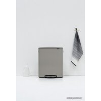 Brabantia Bo Pedal Bin 2 x 30 л (минерально-серый) Image #15