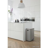 Brabantia Bo Pedal Bin 2 x 30 л (минерально-серый) Image #14