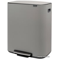 Brabantia Bo Pedal Bin 2 x 30 л (минерально-серый) Image #5