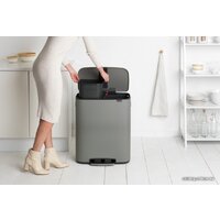 Brabantia Bo Pedal Bin 2 x 30 л (минерально-серый) Image #7