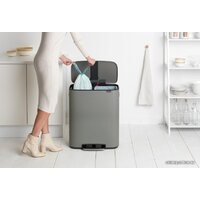 Brabantia Bo Pedal Bin 2 x 30 л (минерально-серый) Image #8