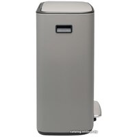 Brabantia Bo Pedal Bin 2 x 30 л (минерально-серый) Image #2