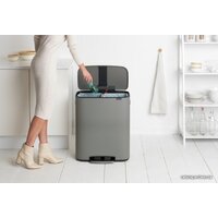 Brabantia Bo Pedal Bin 2 x 30 л (минерально-серый) Image #9