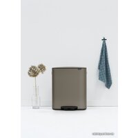 Brabantia Bo Pedal Bin 60 л (платиновый) Image #13