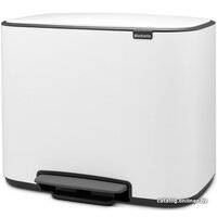 Brabantia Bo Pedal Bin 3 x 11л (белый) Image #2