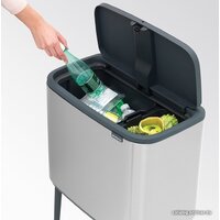 Brabantia Bo Touch Bin 11+23 л (минерально-серый) Image #10