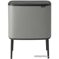 Brabantia Bo Touch Bin 11+23 л (минерально-серый) Image #1