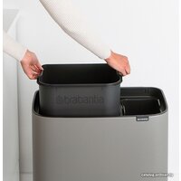 Brabantia Bo Touch Bin 11+23 л (минерально-серый) Image #7