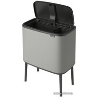 Brabantia Bo Touch Bin 11+23 л (минерально-серый) Image #4