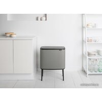 Brabantia Bo Touch Bin 11+23 л (минерально-серый) Image #5