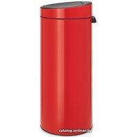 Brabantia Touch Bin New 30 л (пламенно-красный) Image #3