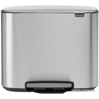 Brabantia Bo Pedal Bin 36 л (стальной матовый) Image #1