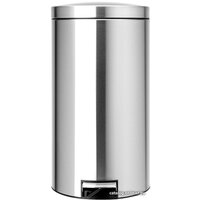 Brabantia Pedal Bin Recycle Silent 2 x 20 л (стальной матовый) Image #1