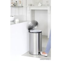 Brabantia Pedal Bin Recycle Silent 2 x 20 л (стальной матовый) Image #10