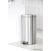 Brabantia Pedal Bin Recycle Silent 2 x 20 л (стальной матовый) Image #9