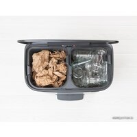Brabantia Bo Pedal Bin 2 x 30 л (черный матовый) Image #3