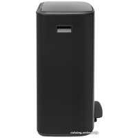 Brabantia Bo Pedal Bin 2 x 30 л (черный матовый) Image #2