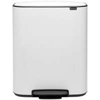 Brabantia Bo Pedal Bin 60 л (белый) Image #1