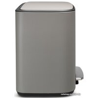 Brabantia Bo Pedal Bin 11л + 23л (минерально-серый) Image #4