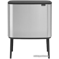 Brabantia Bo Touch Bin 3x11 л (стальной матовый с защитой) Image #1