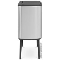 Brabantia Bo Touch Bin 3x11 л (стальной матовый с защитой) Image #4