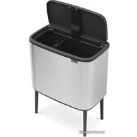 Brabantia Bo Touch Bin 11+23 л (стальной матовый с защитой) Image #5