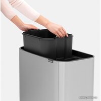 Brabantia Bo Touch Bin 11+23 л (стальной матовый с защитой) Image #6