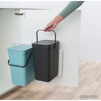 Brabantia Sort & Go 2 x 12 л (мятный/серый) Image #4