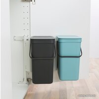 Brabantia Sort & Go 2 x 12 л (мятный/серый) Image #3