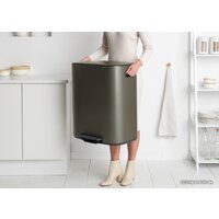 Brabantia Bo Pedal Bin 2 x 30 л (платиновый) Image #11