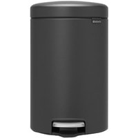 Brabantia Pedal Bin NewIcon 12 л (минерально-графитовый)