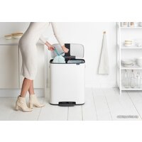 Brabantia Bo Pedal Bin 2 x 30 л (белый) Image #4